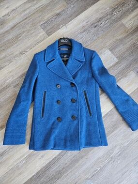 Marc by Marc Jacobs Blue Wool Peacoat Size S
